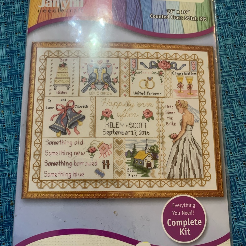 Wedding collage CrossStitch kit
